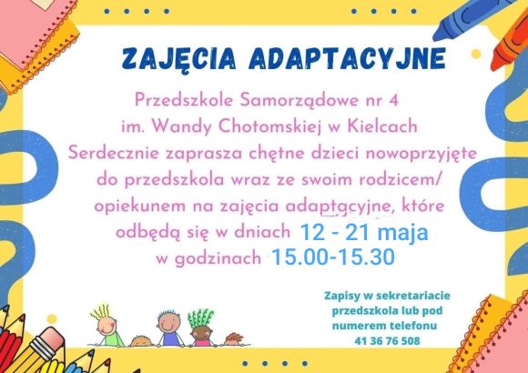Zajęcia adaptecyjne 